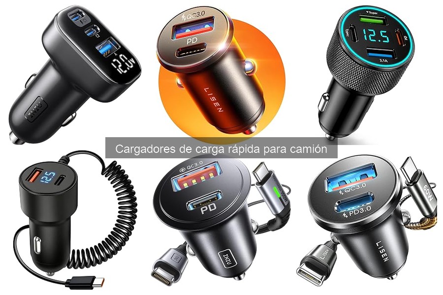 Comparativa de Cargadores de Carga Rápida para Camiones