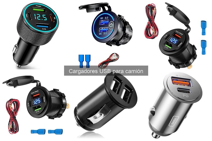 Comparativa de Cargadores USB para Camión: Mejores Marcas y Modelos