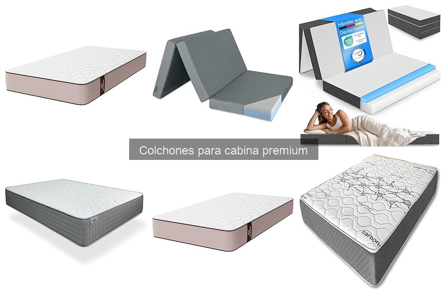 Comparativa de colchones de espuma y muelles para cabina premium