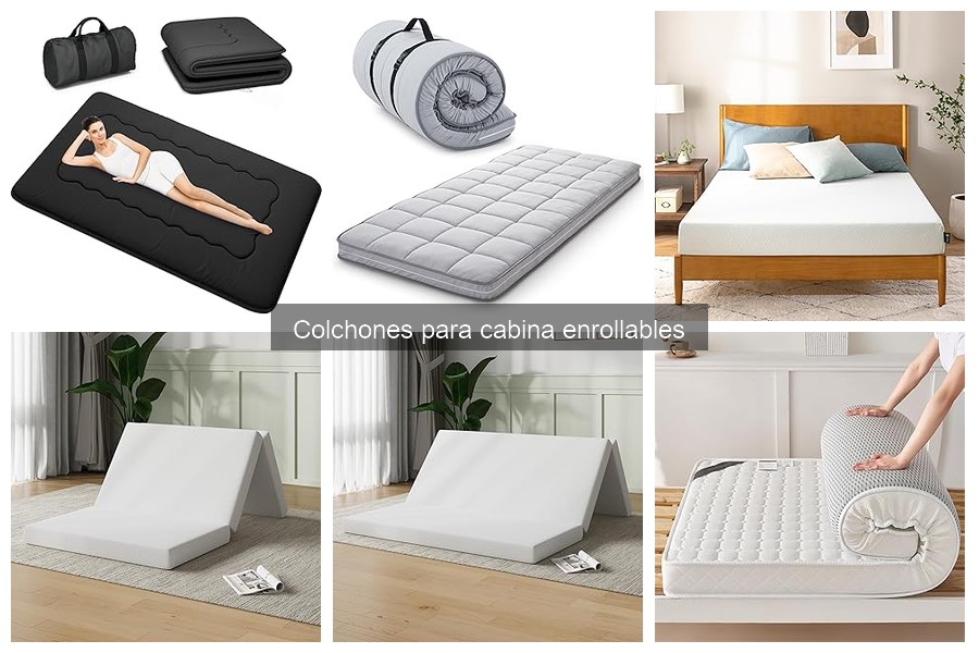 Comparativa de colchones enrollables y tradicionales para camiones