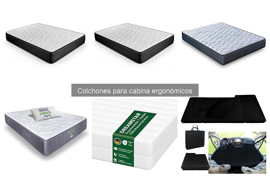 Comparativa de Colchones Ergonómicos para Cabinas de Camión