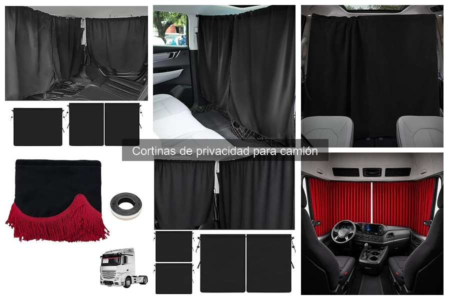 Comparativa de Cortinas de Privacidad para Camión