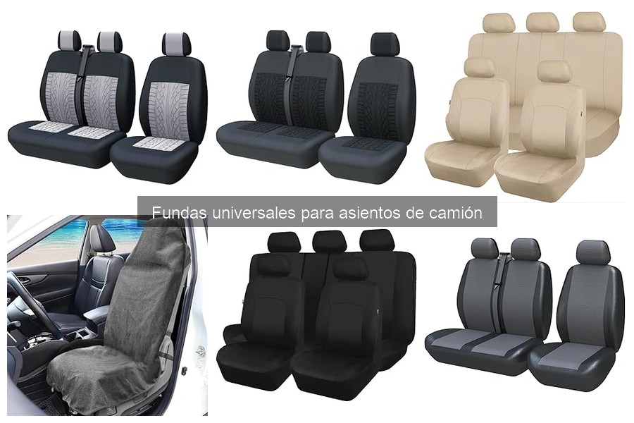 Comparativa de Fundas Universales para Asientos de Camión