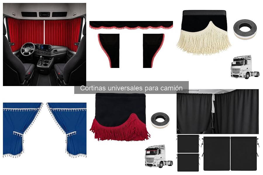 Comparativa de las Mejores Cortinas Universales para Camiones