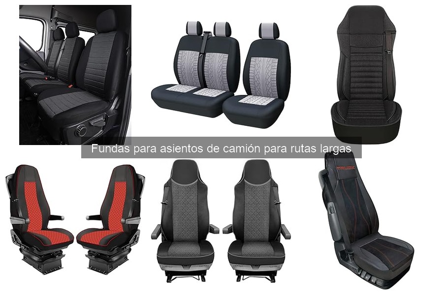 Comparativa de materiales en fundas para asientos de camión