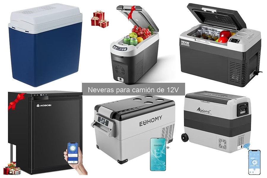 Comparativa de Neveras de 12V y 24V para Camiones