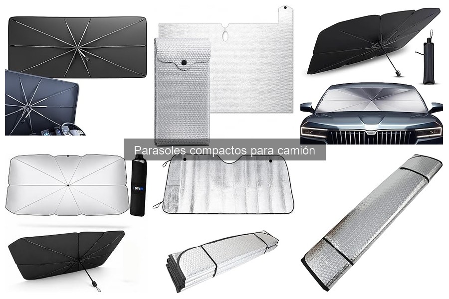 Comparativa de Parasoles Compactos para Camión en 2023