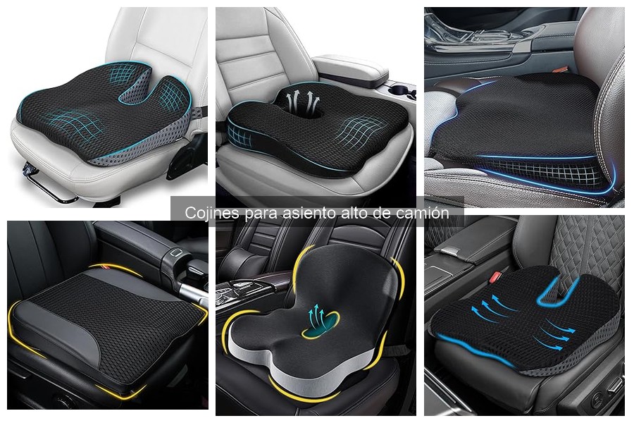 Comparativa de precios de cojines para asiento alto de camión