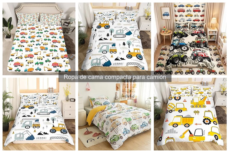 Comparativa de Ropa de Cama Compacta para Camiones