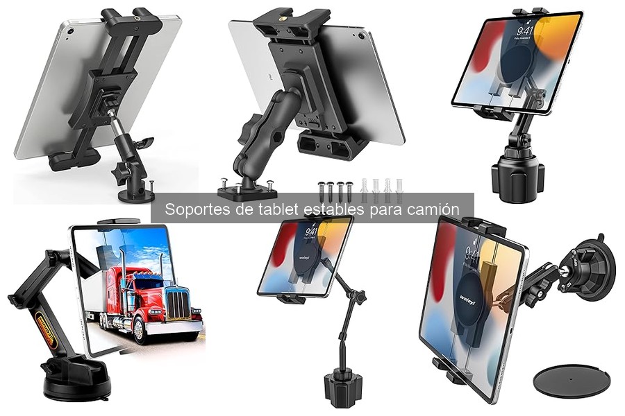 Comparativa de Soportes de Tablet para Camiones: ¿Cuál Elegir?