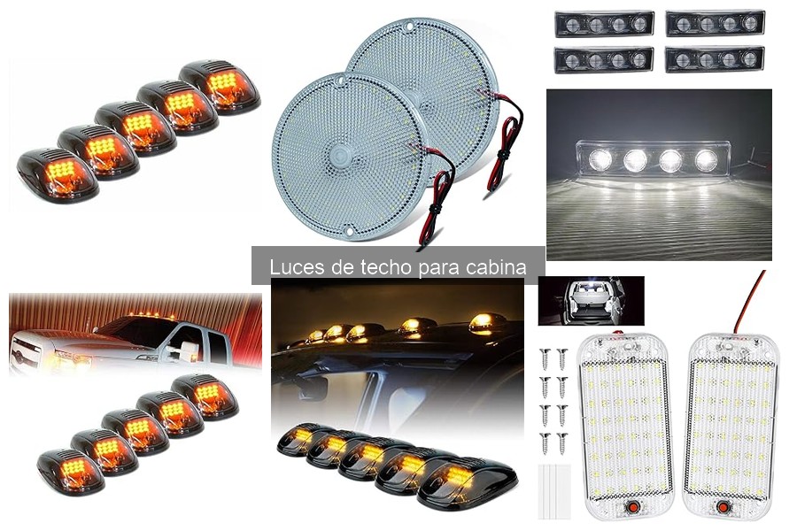 Comparativa: Luces de Techo LED vs Halógenas para Camiones