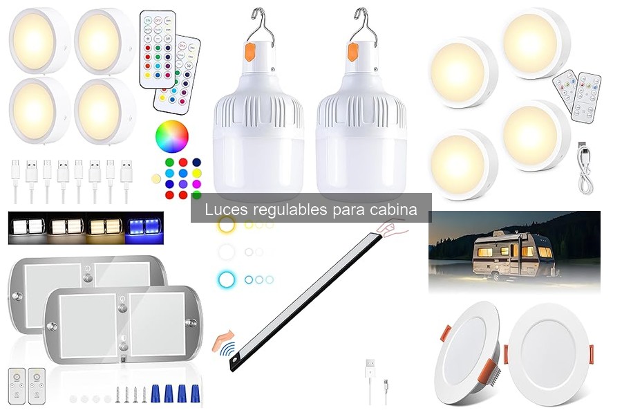 Comparativa: Luces Regulables vs Fijas para Cabina