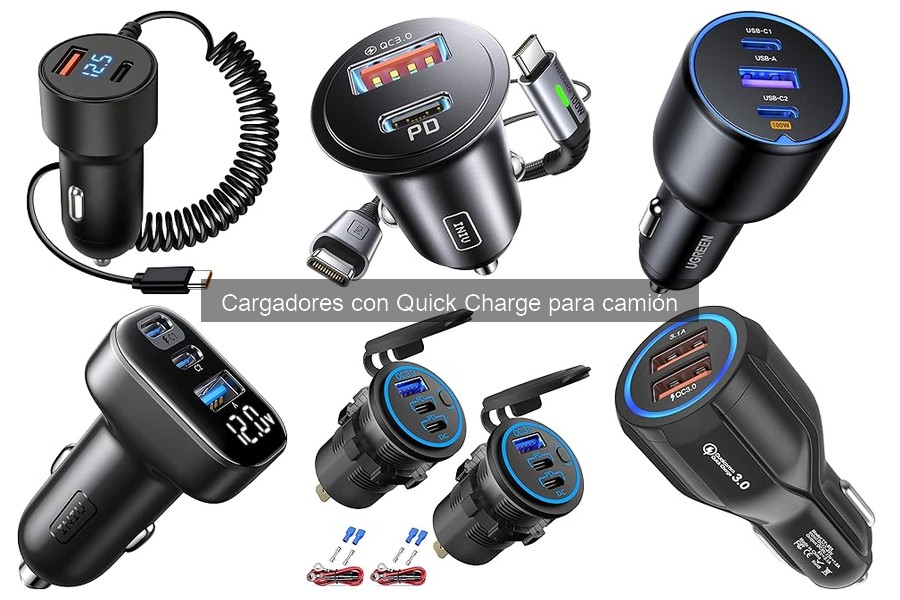 Compatibilidad de Cargadores Quick Charge para Camión