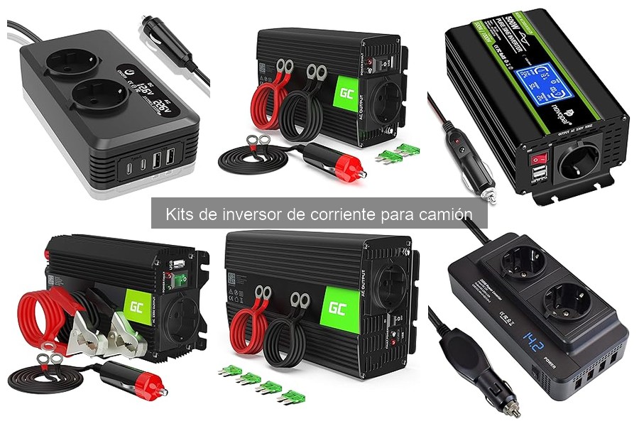 Compatibilidad de Kits de Inversor de Corriente en Camiones