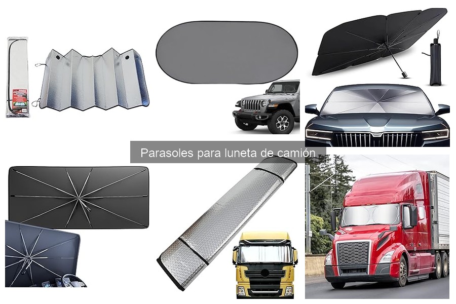 Comprar parasoles para luneta de camión al mejor precio