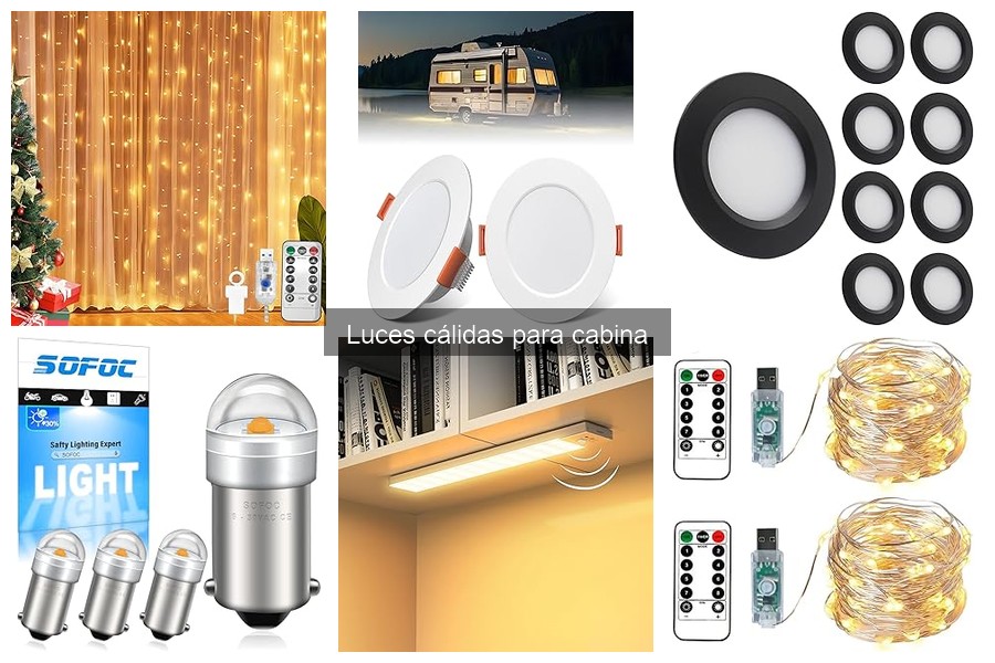 Consejos para el mantenimiento de luces cálidas en cabina