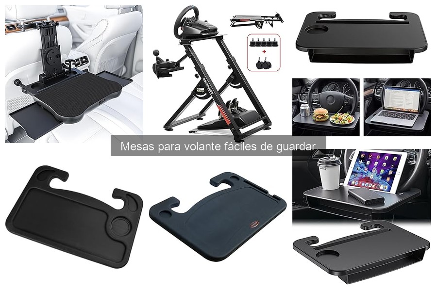 Consejos para elegir la mejor mesa para volante fácil de guardar
