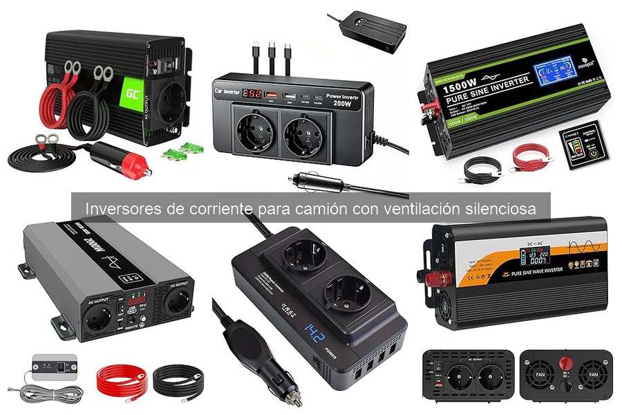 Consejos para usar un inversor de corriente en camiones