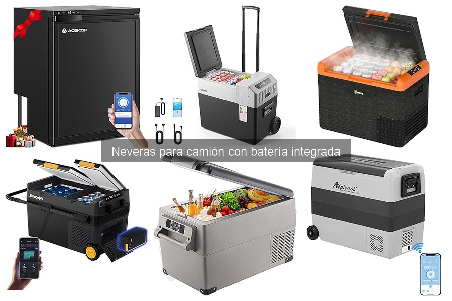 Consejos para usar una nevera para camión con batería integrada