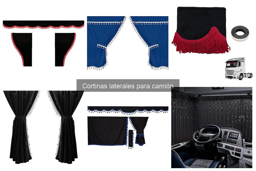 Cortinas laterales para camiones: normativa y requisitos legales