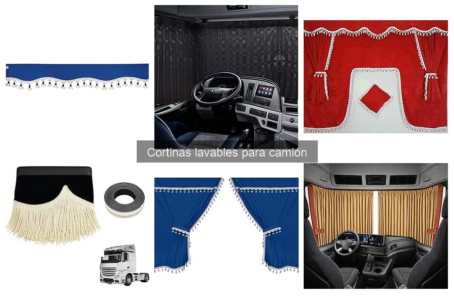 Cortinas Lavables para Camión: Características y Beneficios