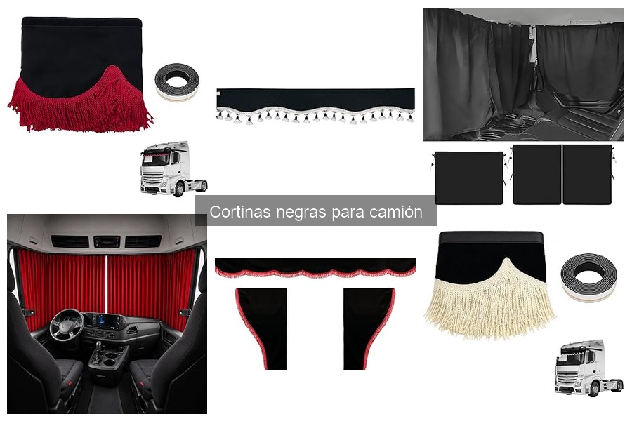 Cortinas Negras para Camión: ¿Qué Son y Para Qué Sirven?