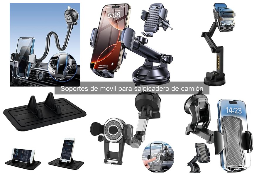 Costes promedio de soportes de móvil para camiones