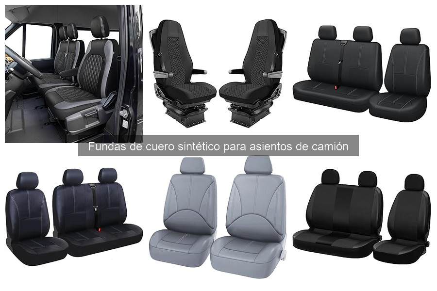 Cuánto cuesta una funda de cuero sintético para camiones