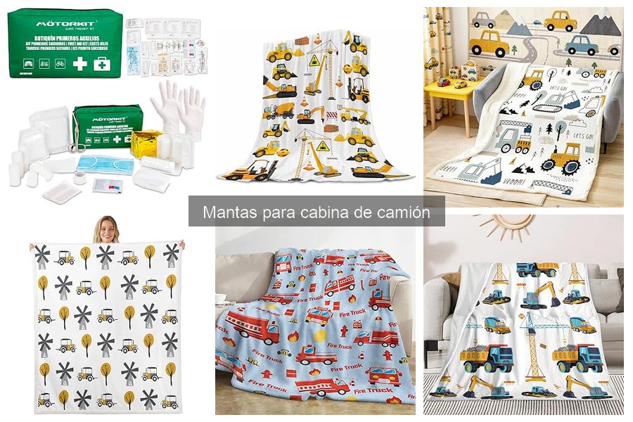 Cuidados y mantenimiento de mantas para cabina de camión