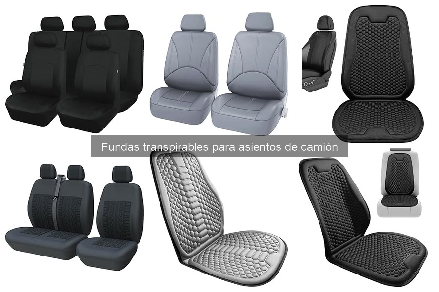 Desventajas de las Fundas Transpirables para Asientos de Camión