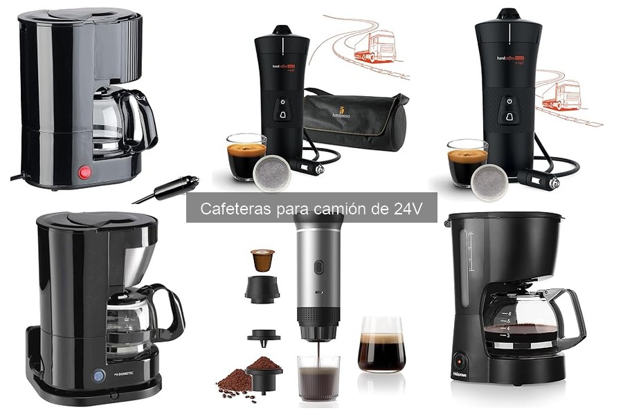 Dónde comprar cafeteras de 24V para camiones fácilmente
