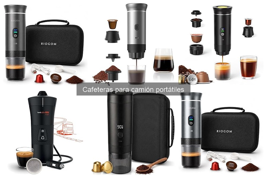 Dónde comprar cafeteras portátiles para camiones: Guía completa