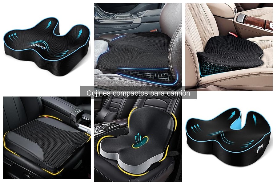 Dónde Comprar Cojines Compactos para Camiones y Ofertas