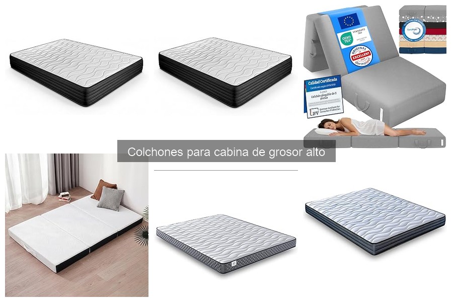 Dónde comprar colchones de grosor alto para camiones