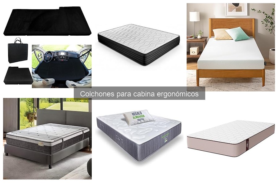 Dónde comprar colchones ergonómicos para cabinas de camión