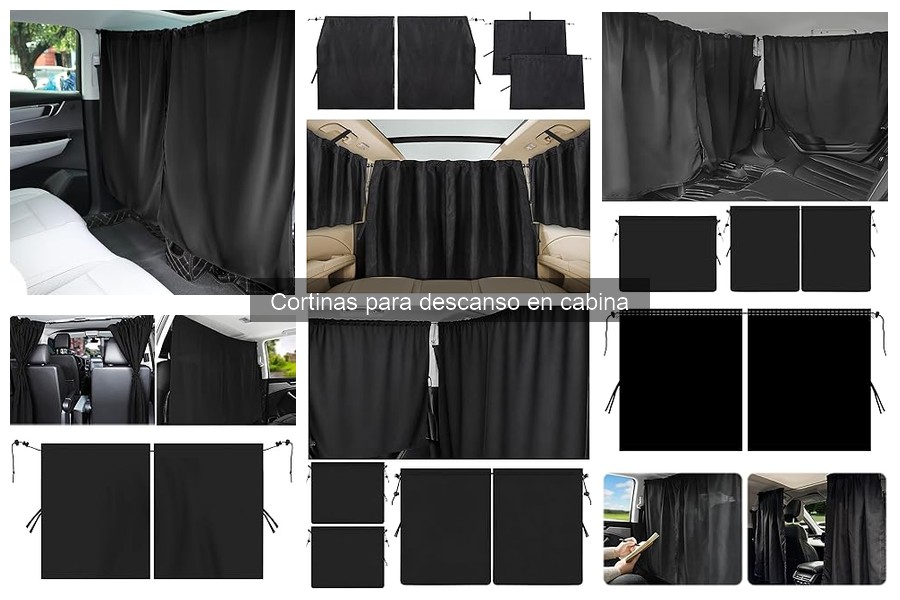 Dónde comprar cortinas para descanso en cabina: Tiendas y precios