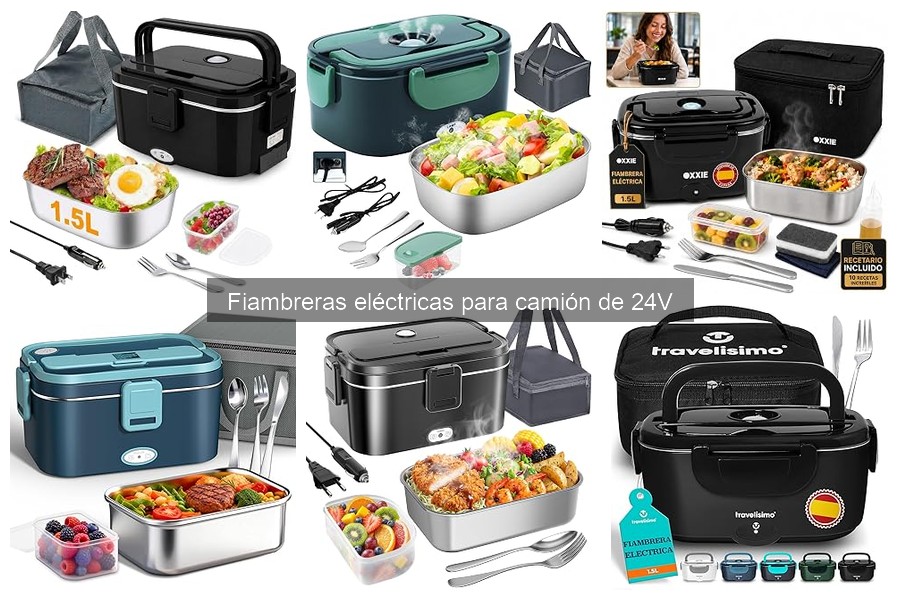 ¿Dónde comprar fiambreras eléctricas para camión de 24V?