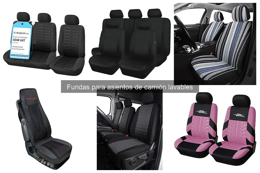 Dónde comprar fundas para asientos de camión lavables