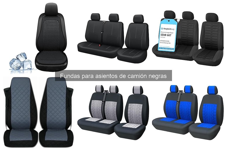 Dónde comprar fundas para asientos de camión negras baratas