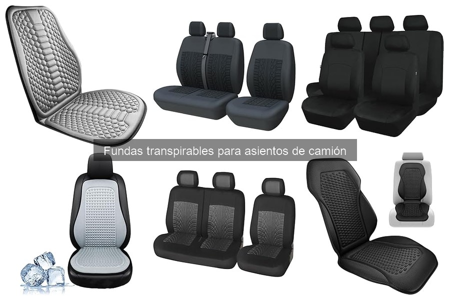 Dónde comprar fundas transpirables para asientos de camión