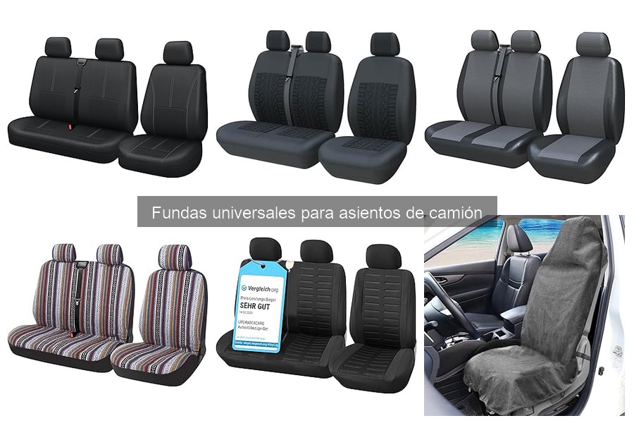 Dónde comprar fundas universales para asientos de camión