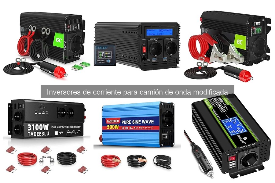 Dónde comprar inversores de corriente de onda modificada