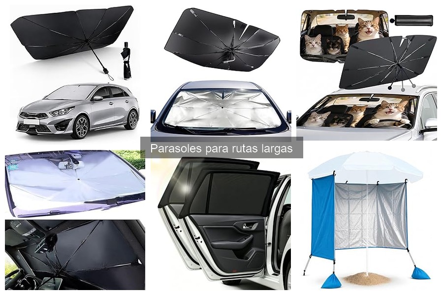 Dónde comprar los mejores parasoles para rutas largas