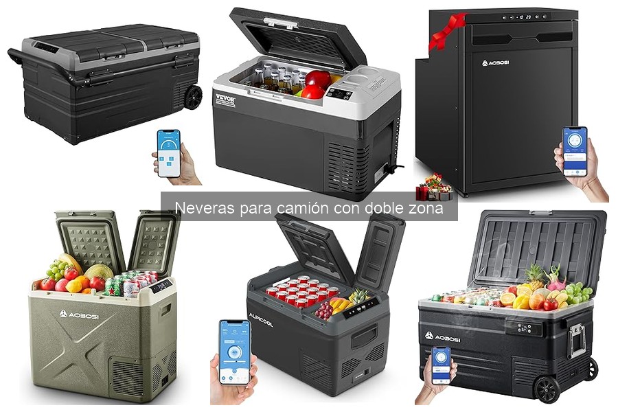 Dónde comprar neveras para camión con doble zona: opciones y más