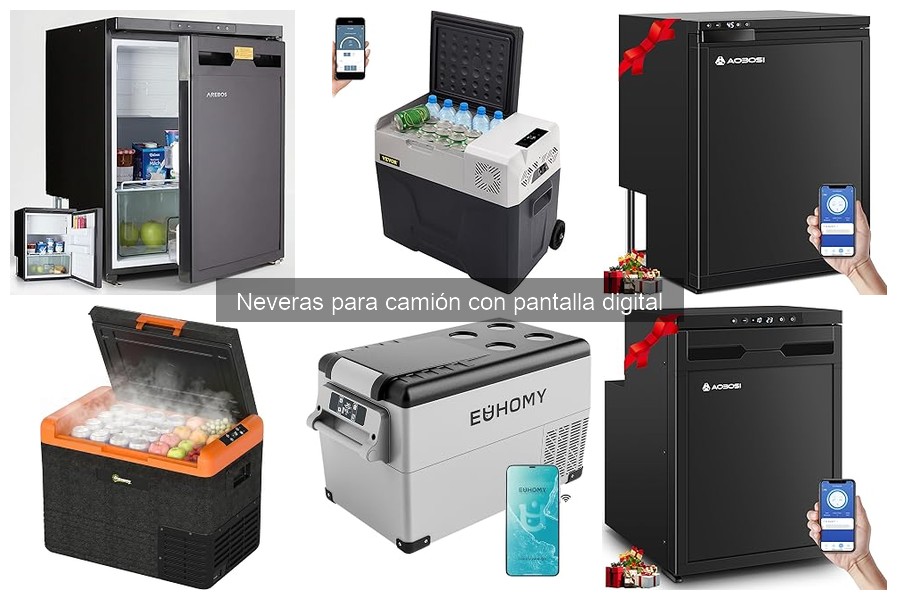 Dónde comprar neveras para camión con pantalla digital baratas