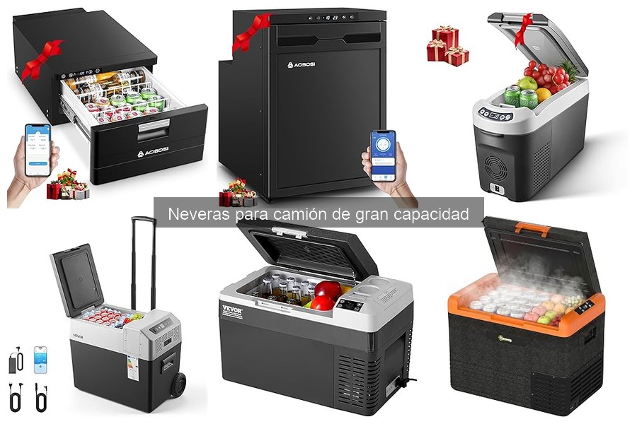 Dónde comprar neveras para camión de gran capacidad