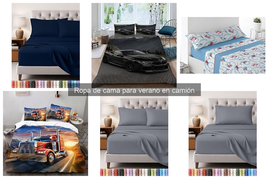 Dónde Comprar Ropa de Cama para Camiones en Verano