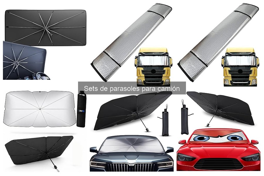 Dónde comprar sets de parasoles para camión: mejores opciones