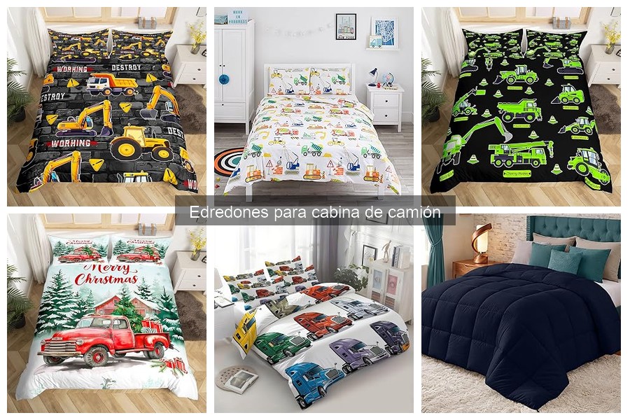 Errores comunes al comprar edredones para cabina de camión