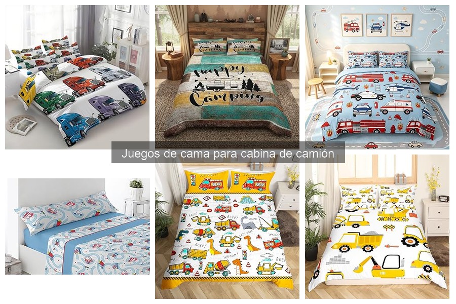 Errores comunes al comprar juegos de cama para cabina de camión